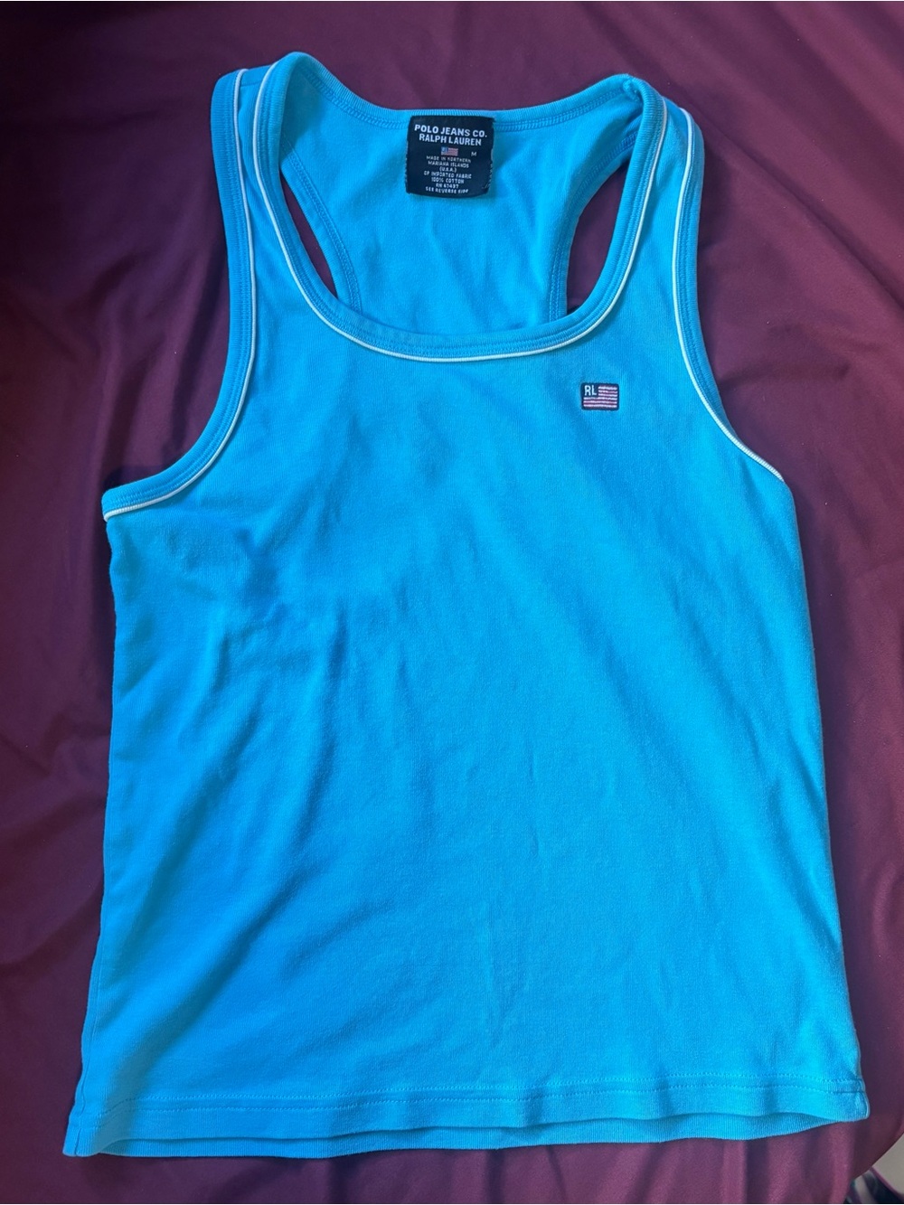 Vintage Polo Jeans Co Ralph Lauren Tank Top